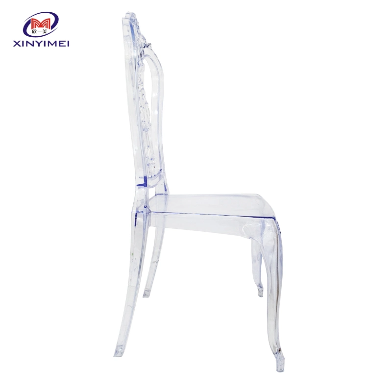 Leisure Furniture Wedding Event Party Design Plastic Acrylic Clear Dining Chair