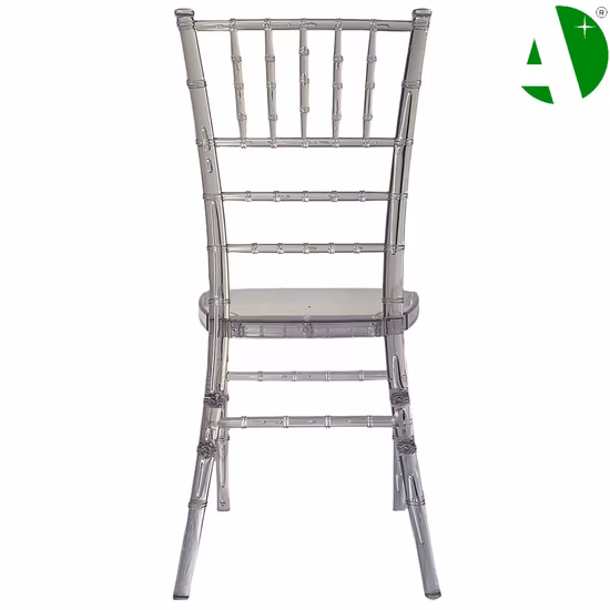 Venta caliente claro resina de plástico transparente PC evento boda silla